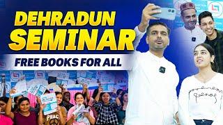 Careerwill Team ने बच्चो को दी Free Books | Dehradun Seminar | Rakesh Sir & Team #careerwill