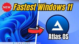 Switch to NEW AtlasOS  (Fastest Windows 11 for Gaming) No USB & Data Loss