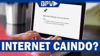 Internet CAINDO Toda Hora? Veja Como Resolver!