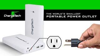 Portable Power Supply - World's Smallest Battery with AC 110V Wall Outlet