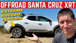 Offroading The BRAND NEW XRT Hyundai Santa Cruz *Your Car CAN'T Do This*