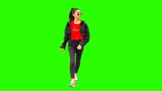 Beautiful Girl Green Screen Slow Motion||Comedy||vfx effects