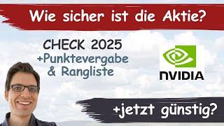 Nvidia Aktienanalyse 2025: Wie sicher ist die Aktie? (+günstig bewertet?)