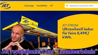 REVOLUTION beim "Ladeerlebnis": JET senkt den Adhoc-Preis auf 49 Cent/kWh 