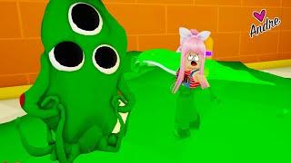 Slimey el monstruo de Slime Capítulo 1 y 2 Lograremos escapar? | Andre se hace gamer Roblox