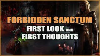 PATH of EXILE: Forbidden Sanctum First Look, First Impressions & First Floor Gameplay