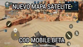 GAMEPLAY NUEVO MAPA SATELITE - COD MOBILE BETA