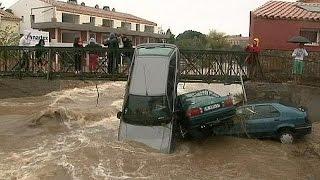 Southern France: 5 dead after extreme storms and flooding