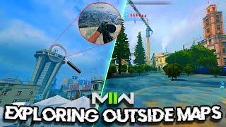 Exploring Outside MW2 Maps ! - MWII Out of Map Glitches