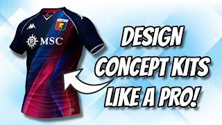 4 Things You NEVER KNEW for Making AWESOME, FREE Concept Football Kits! | FIFA Kit Creator