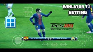 PES 2013 (Pro Evolution Soccer) Winlator 7.1 Emulador Android, Snapdragon 720G + Setting