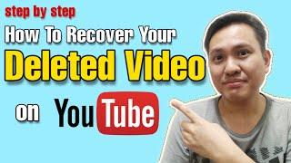 How To Recover A Deleted Videos On Youtube 2020