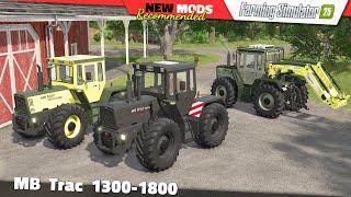 FS25 | Mercedes-Benz MB Trac 1300-1800 - Farming Simulator 25 Mods Review 2K60