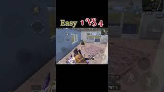 Solo Glitch 1 VS 4 Easy Kills #bgmi #shorts #pubg #bgmisolovssquad #bgmisolokills #screensmasher