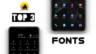 Miui Fonts | Top 3 Fonts for Miui 11/ 12 | Check Out !