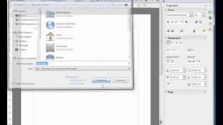 comment mettre un fichier en pdf sur open office