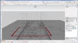 Sketchup Tutorial - Creating Terrains from Spot Elevations