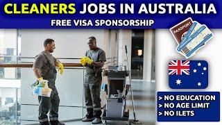 Cleaners Jobs in Australia | Australia Work Visa 2023 |jobs in Australia