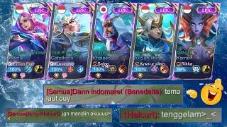 5 SKIN LAUT BERSATU ODETTE, KHALEED, GATOT KACA, YSS, DAN KARRIE