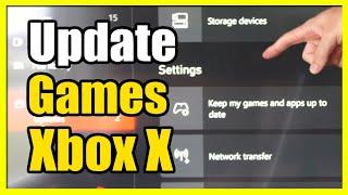 How to Update your Games on your Xbox Series X (Force Update Manually)