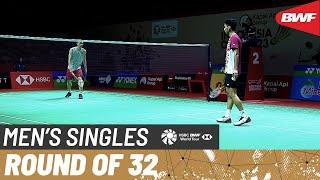 KAPAL API GROUP Indonesia Open 2023 | Lakshya Sen (IND) vs. Lee Zii Jia (MAS) [8] | R32