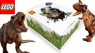 LEGO Jurassic World Legend of Isla Nublar Velociraptor, Stegosaurus Set Building Review