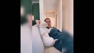 Rachel skarsten with her dog #132