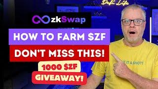 zkSwap Finance My Yield Farming Positions for $ZF Passive Income