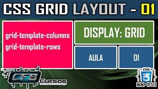 Criando layouts em grade com CSS - CSS GRID LAYOUT - Aula 01