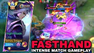 LING FASTHAND ( INTENSE MATCH ) MY STRATEGY TO GET WINSTREAK - Top Global Ling Mobile Legends