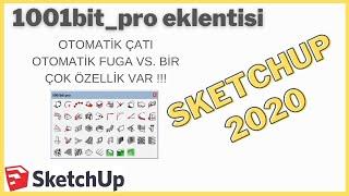 SKETCHUP 2020 İÇİN 1001 bit pro EKLENTİSİ,Plugins