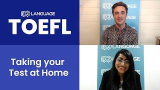 How to Take your TOEFL at Home