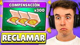 RESETEAN LAS PIZZAS Y DAN 300 PIZZAS *GRATIS* de COMPENSACION en BRAWL STARS