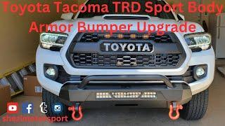 2023 Toyota Tacoma Body Armor Bumper Upgrade