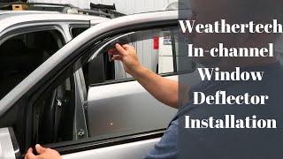 Easy DIY: Installing WeatherTech In-Channel Vent Shades Without Any Tools