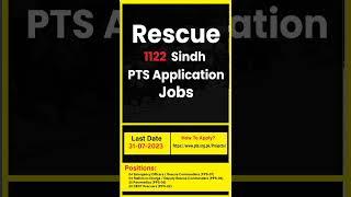 rescue1122 jobs #rescue #1122 #jobsinpakistan2023 #jobopenings #latestjobs #jobsinpakistan2023