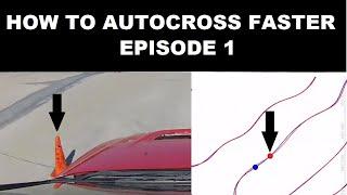 How to Autocross Faster - Ep 1 - Analyzing Runs Using GPS to Find the Winning Line