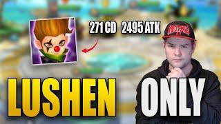 271CD 3395ATK!  Lushen in 2024?! Lushen Only Arena Rush! - Summoners War