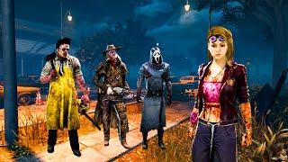 DBD | Survivor Gameplay vs Ghostface & Cannibal & Deathslinger (No Commentary)