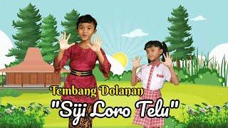 Tembang Dolanan Siji Loro Telu (Lirik) | Lagu  Anak Siji Loro Telu Astane Sedheku Kelas 1 SD