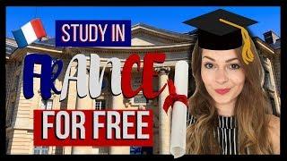 How to study in FRANCE in ENGLISH for FREE!  My story  (French subtitles)