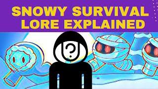 Snowy Survival Secret Lore and Story EXPLAINED [Newest Gimkit Game Mode 2023]