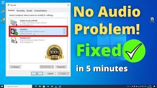 My Laptop Sound Not Working || How To Fix Windows 10 Laptop No Sound/ Not Working Problem?