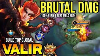 VALIR BEST BUILD 2024 | BUILD TOP GLOBAL VALIR GAMEPLAY | MOBILE LEGENDS