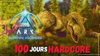 Nouvelle AVENTURE - Je SURVIE 100 JOURS en HARDCORE sur ARK ascended! / Partie 1