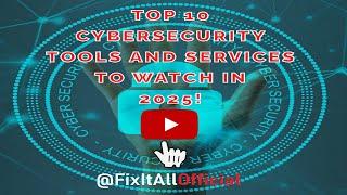 Top 10 Cybersecurity Tools to Watch in 2025! (Must-Have Security Tech) #Shorts #Cybersecurity #itsec