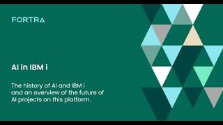 Robot | AI in IBM i