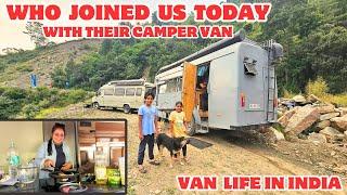 EP 403SURPRISEA FELLOW OVERLANDER JOINED US TODAY AT NARKANDA/ LIVING IN OUR CAMPER VANS/ VANLIFE