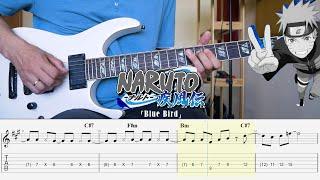 Naruto Op 3 Blue Bird - Guitar cover and tutorial