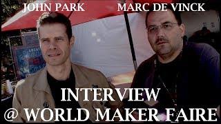 John Park (Adafruit) and Marc de Vinck (Maker/Author)